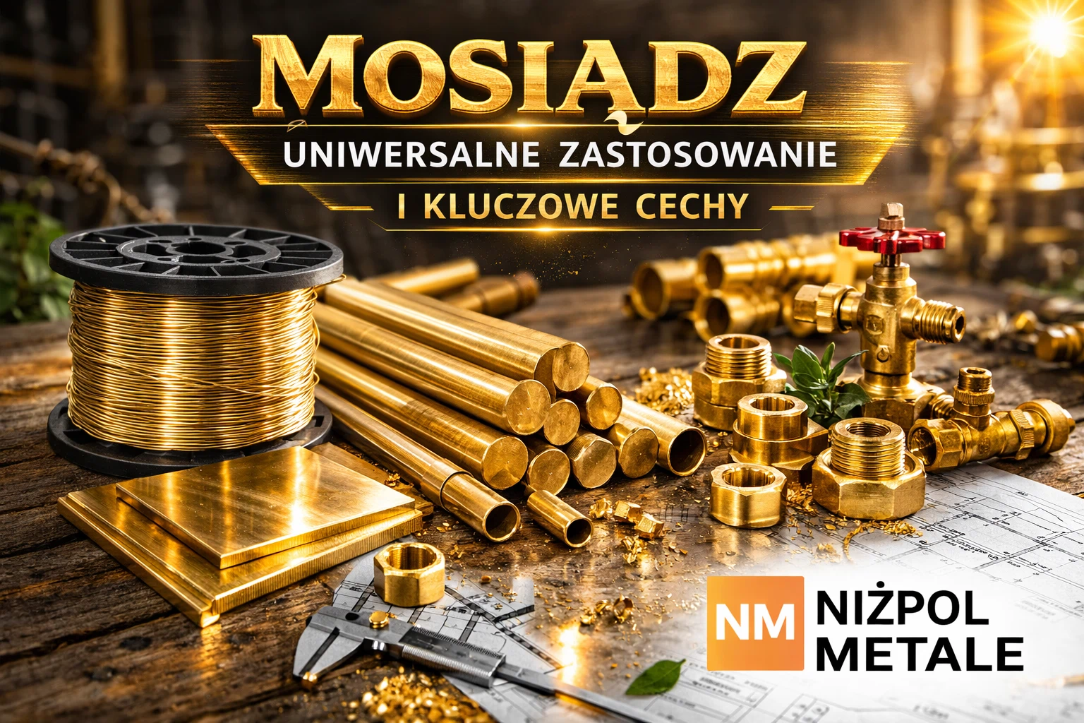 Mosiądz – uniwersalne zastosowanie i kluczowe cechy
