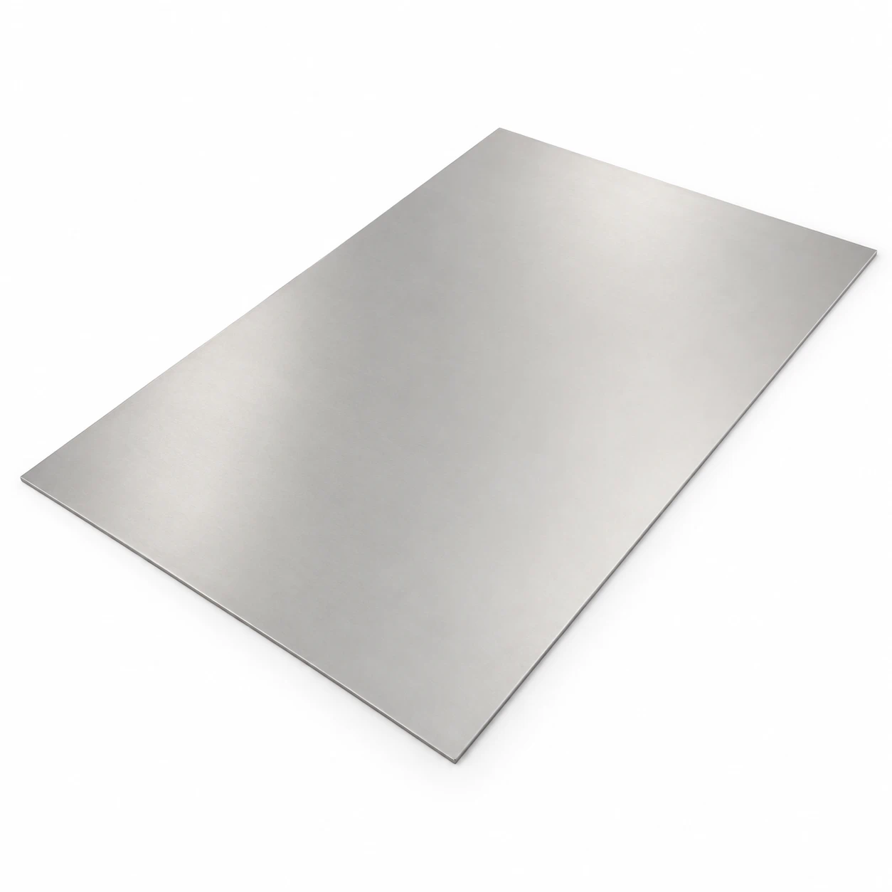 Blacha nierdzewna AISI 304 0,8 mm 50 x 50 cm powierzchnia standardowa gładka matowa bez folii ochronnej