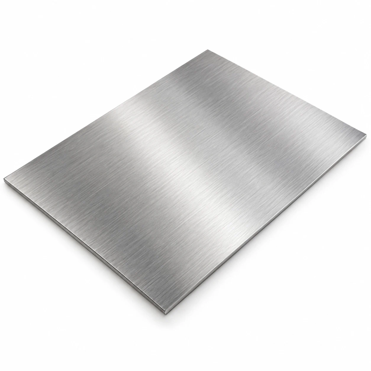 Blacha nierdzewna szlifowana AISI 304 1,5 mm 25 x 50 cm bez folii ochronnej