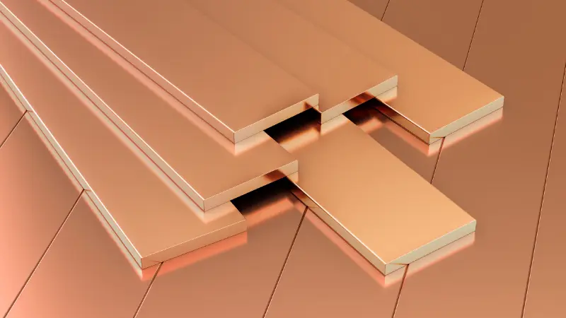 Płaskownik miedziany doskonały element szyn prądowych do szaf rozdzielczych